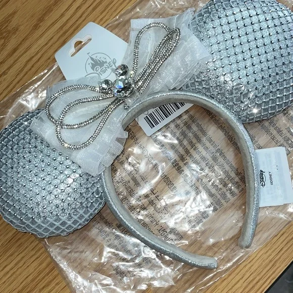 Minnie Mouse holiday Gem Ears headband - Picture 5 of 12